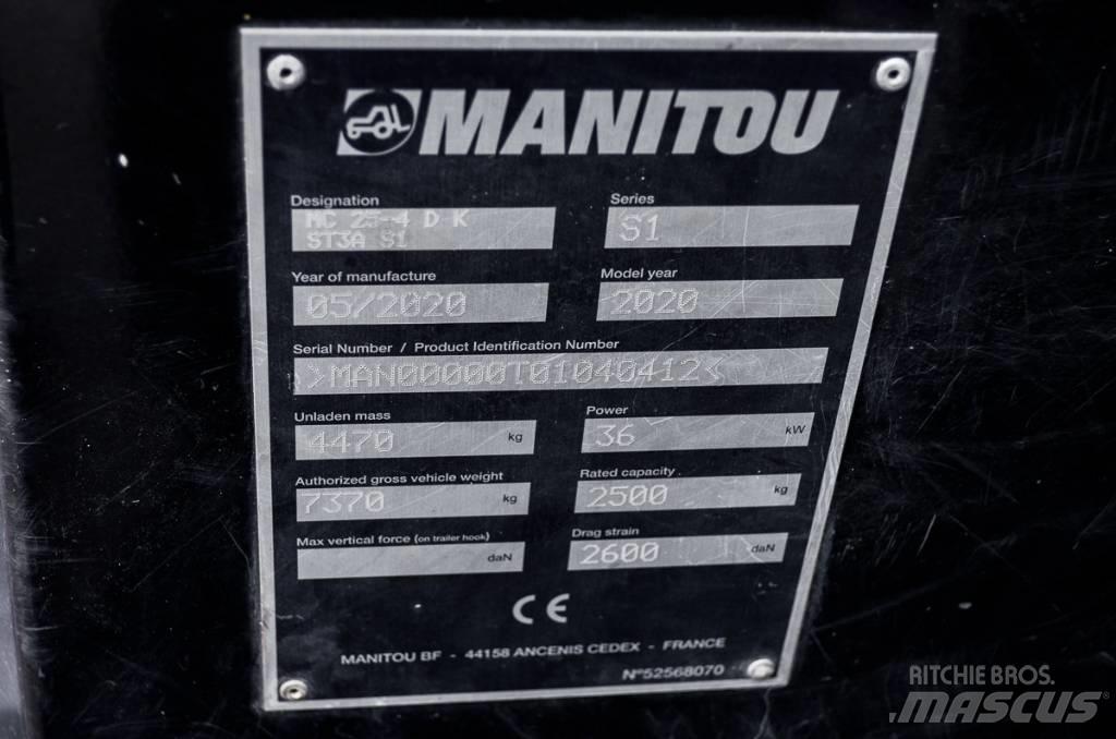 Manitou MC 25-4 D 柴油卡車