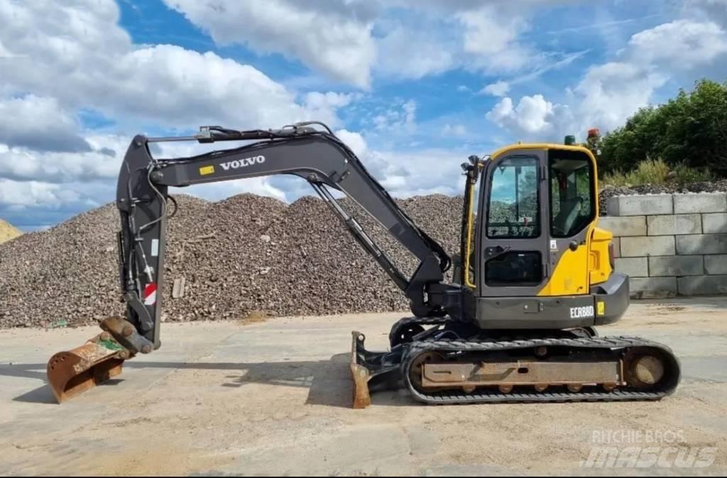 Volvo ECR 88 D 履帶式 挖土機/掘鑿機/挖掘機
