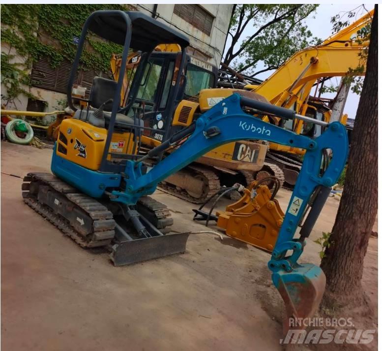 Kubota U 15 小型挖土機/掘鑿機<7t(小型挖掘機)