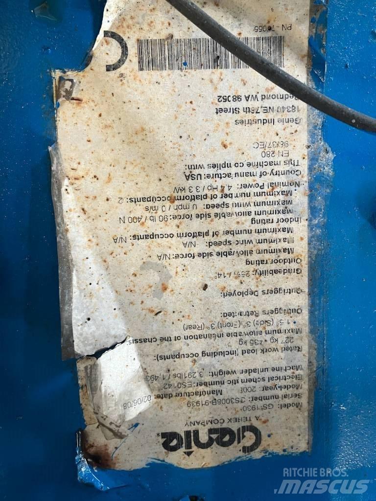 Genie GS 1930 剪式升降機