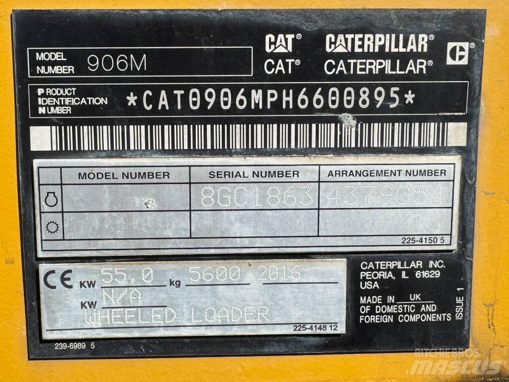 CAT 906 M 輪胎式裝載機