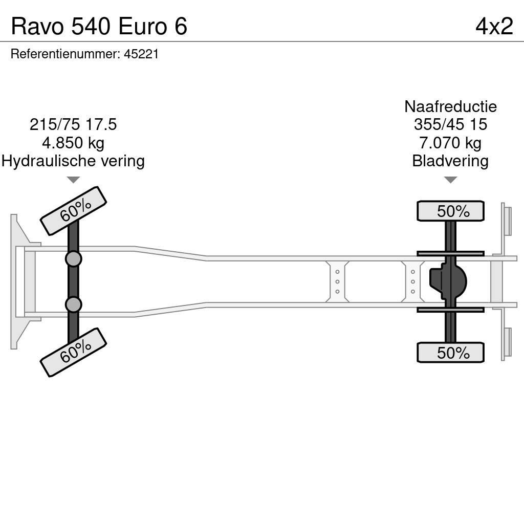 Ravo 540 Euro 6 清掃車