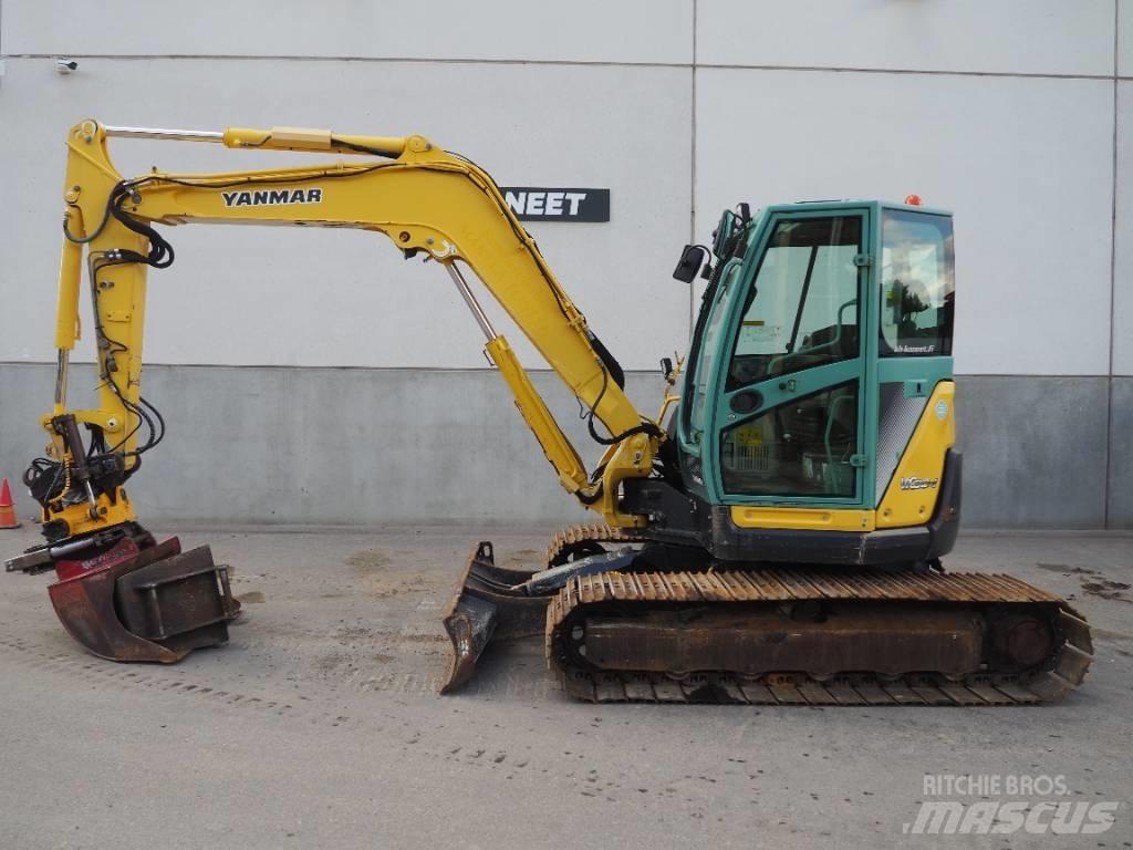 Yanmar Vio 80 中型挖土機/掘鑿機/挖掘機 7t-12t