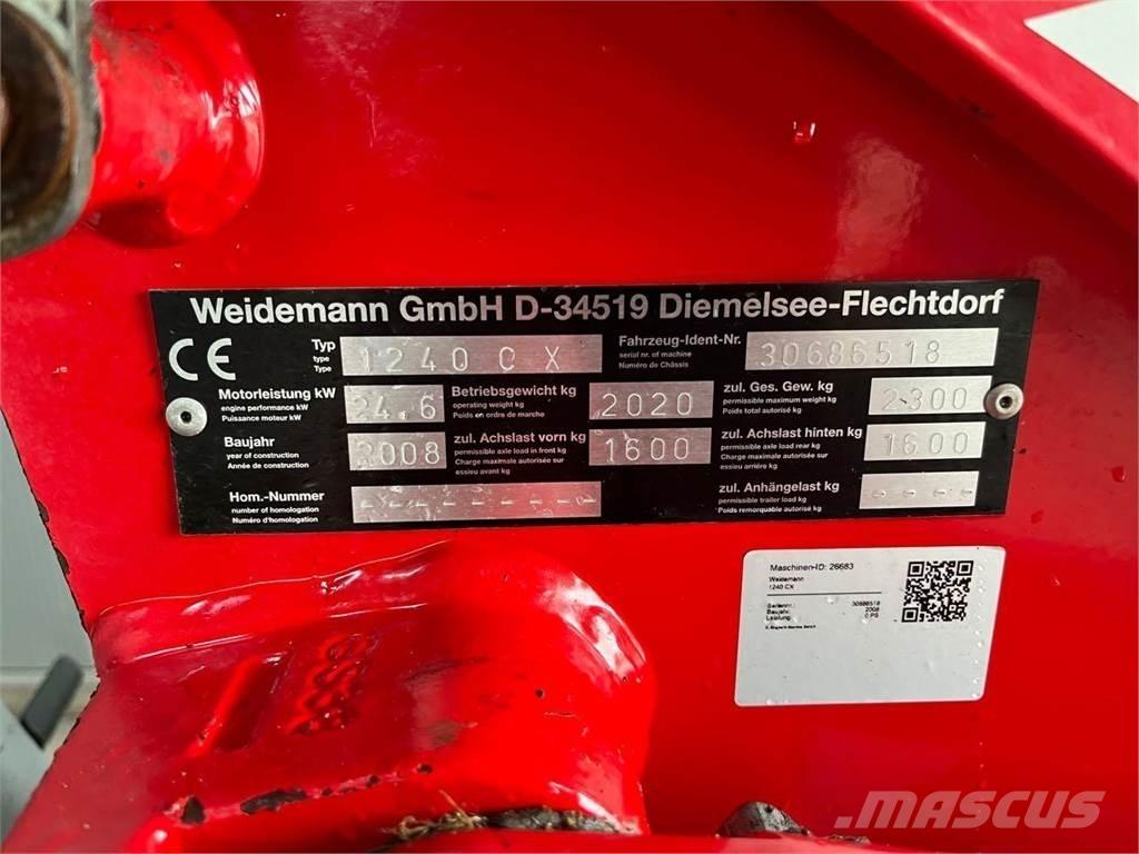 Weidemann 1240 CX 其他農業機械