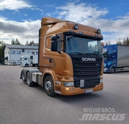 Scania R 410 6x2 曳引機組件