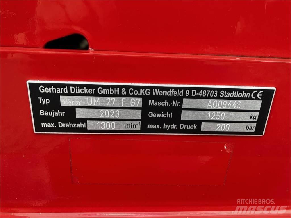 Dücker UM-27 F G7 莖葉去葉機