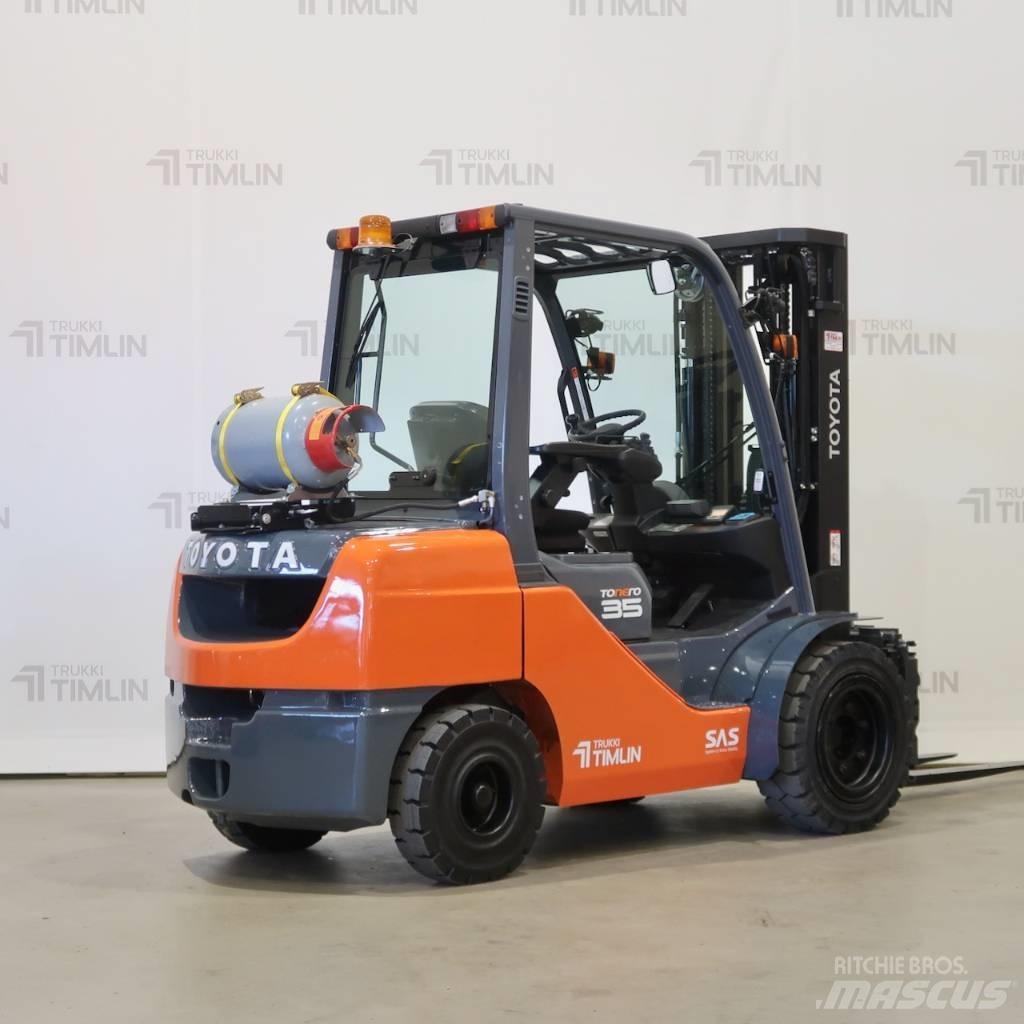 Toyota 02-8FGJF35 液化石油氣LPG卡車