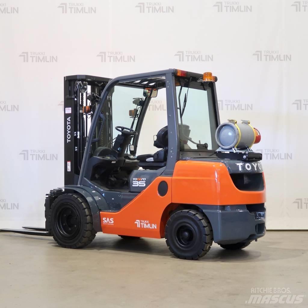 Toyota 02-8FGJF35 液化石油氣LPG卡車