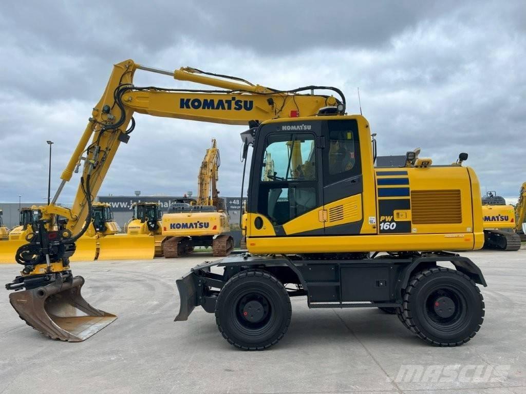 Komatsu PW 160-11 旋轉式挖土機/掘鑿機/挖掘機