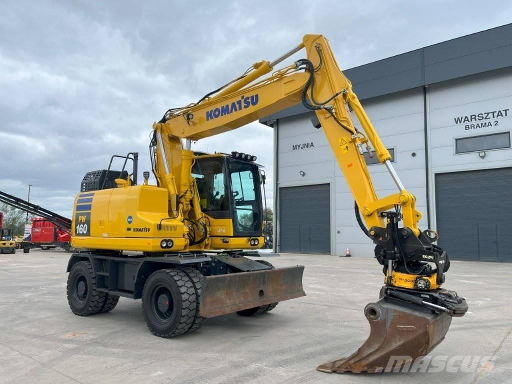 Komatsu PW 160-11 旋轉式挖土機/掘鑿機/挖掘機