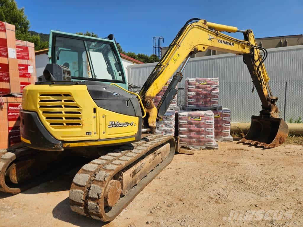 Yanmar SV 100-1 中型挖土機/掘鑿機/挖掘機 7t-12t