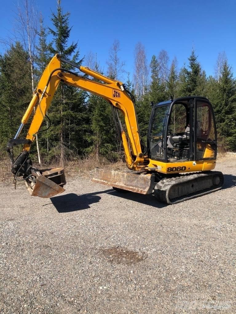 JCB 8060 小型挖土機/掘鑿機<7t(小型挖掘機)