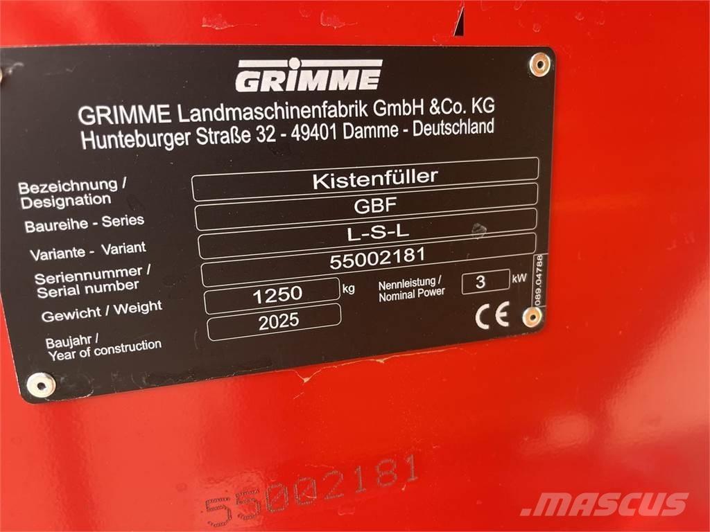 Grimme GBF LSL 儲藏裝載機