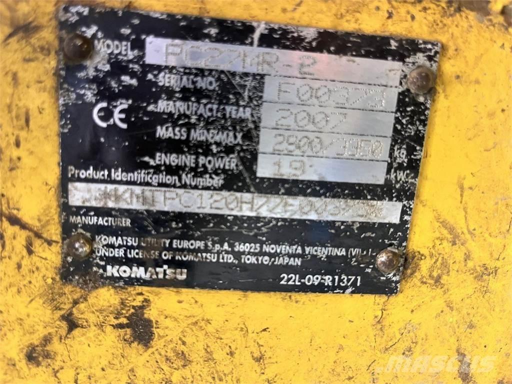 Komatsu PC27MR-2 旋轉式挖土機/掘鑿機/挖掘機