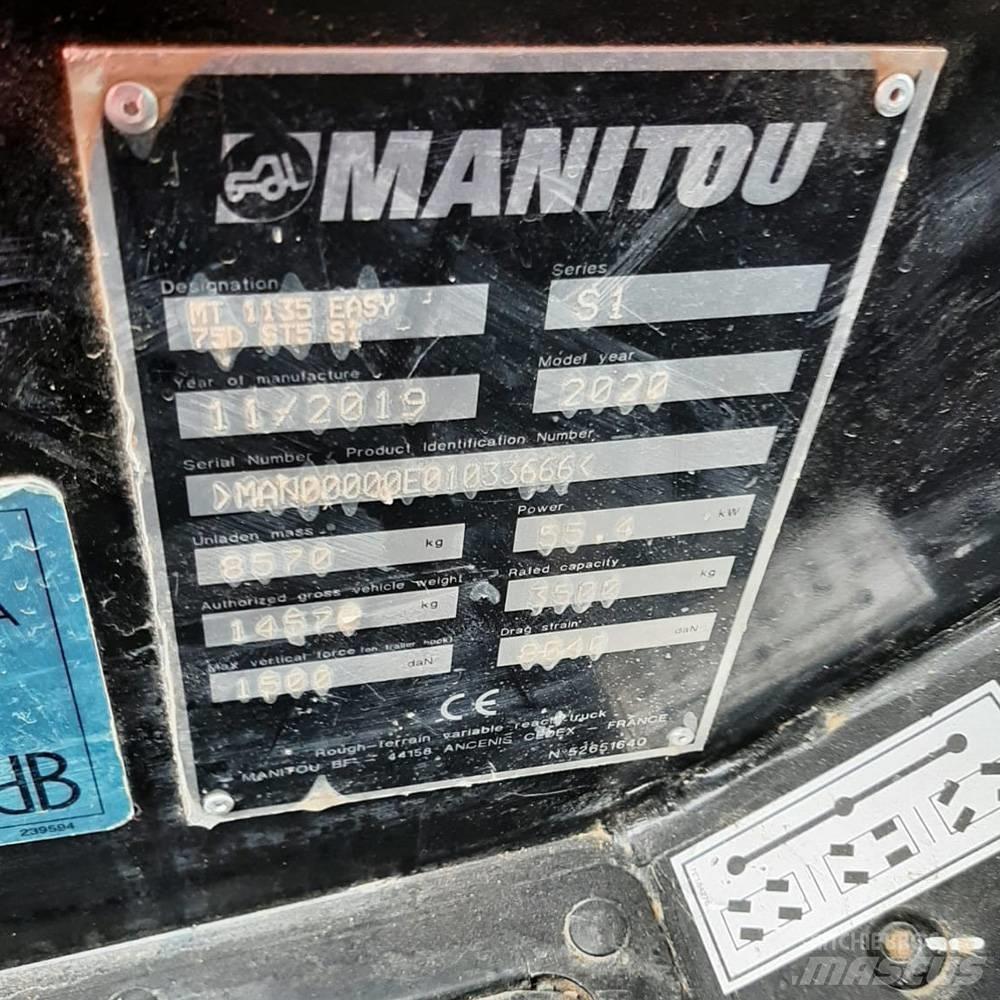 Manitou MT 1135 伸縮臂操作車