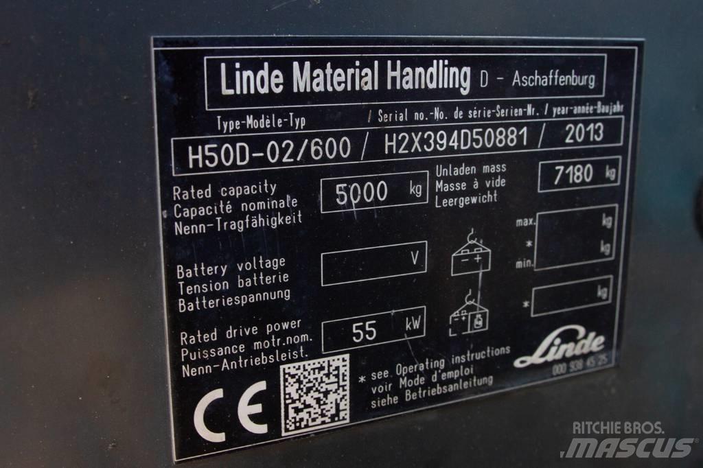 Linde H50D-02/600 柴油卡車