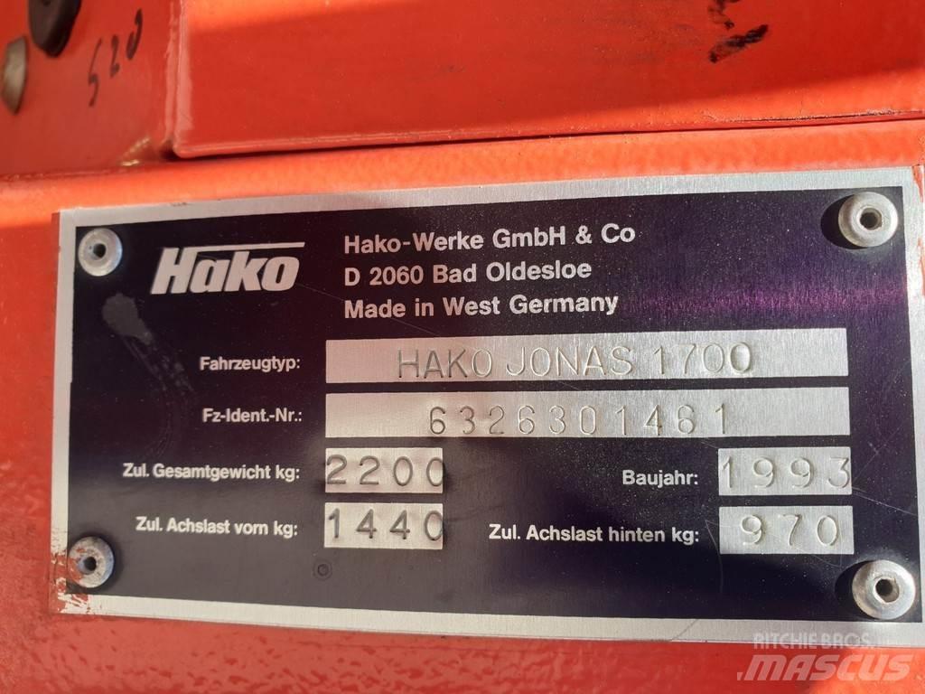 Hako Jonas 1700 掃倉機