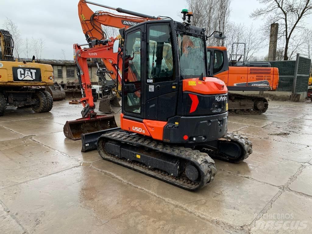 Kubota U50-5 小型挖土機/掘鑿機<7t(小型挖掘機)