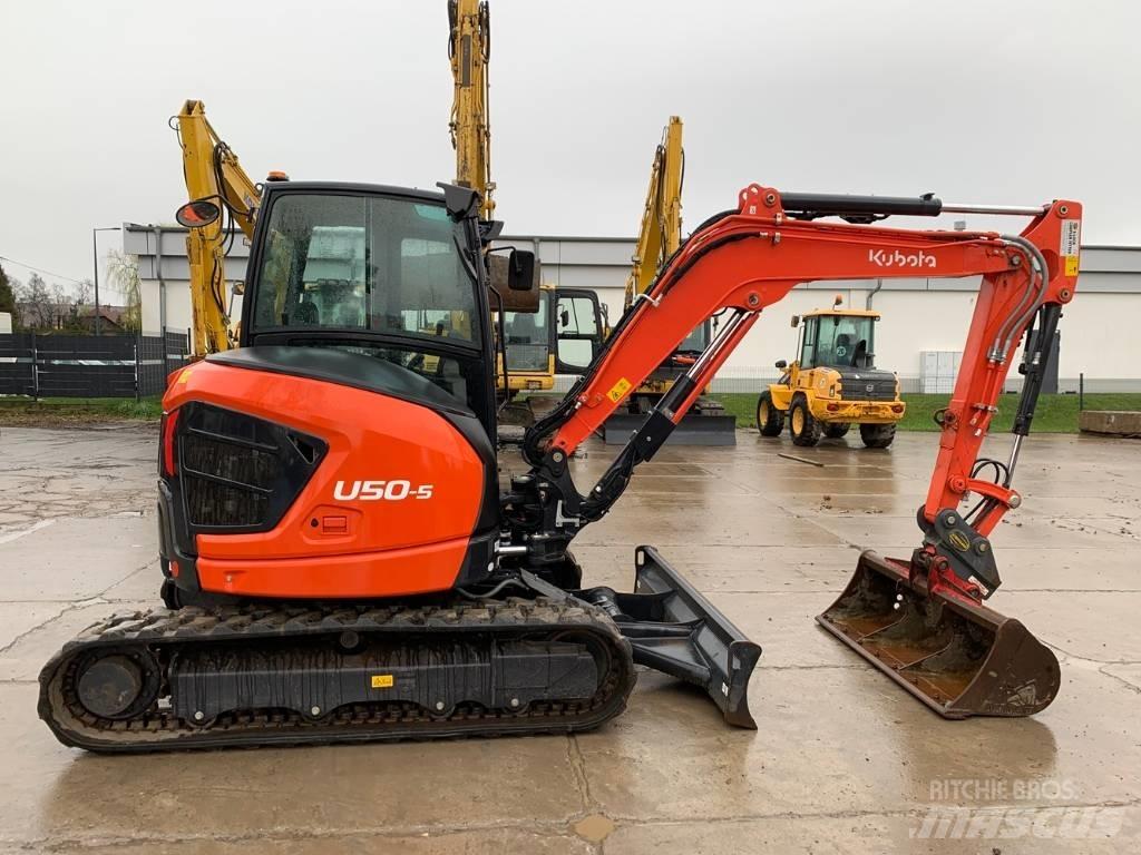 Kubota U50-5 小型挖土機/掘鑿機<7t(小型挖掘機)