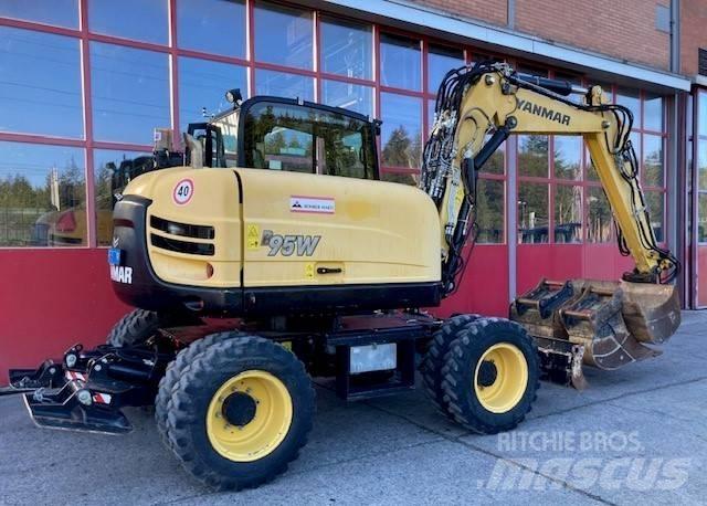 Yanmar B95W 旋轉式挖土機/掘鑿機/挖掘機
