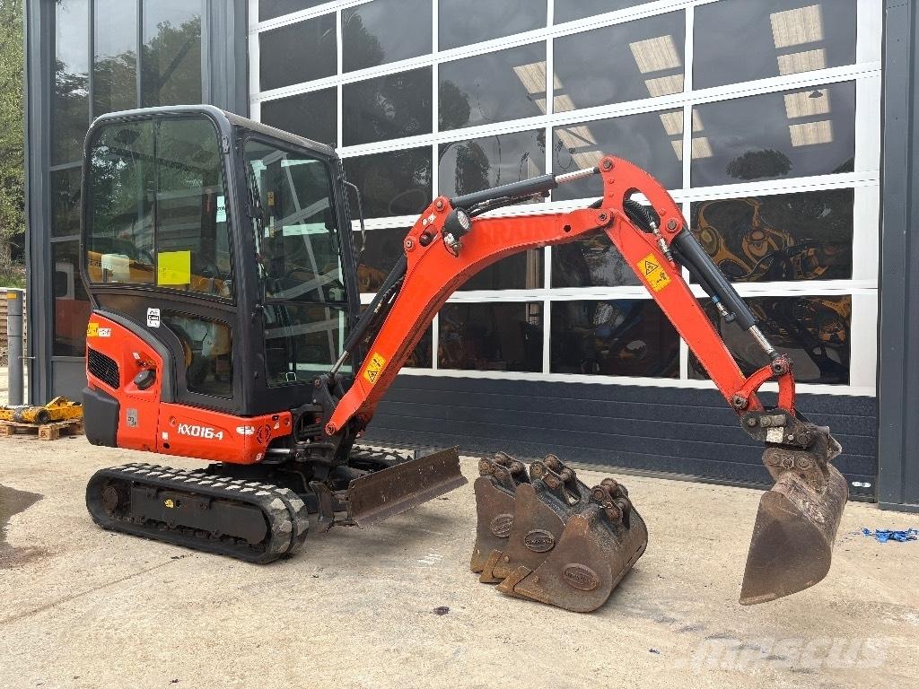 Kubota KX 016-4 小型挖土機/掘鑿機<7t(小型挖掘機)
