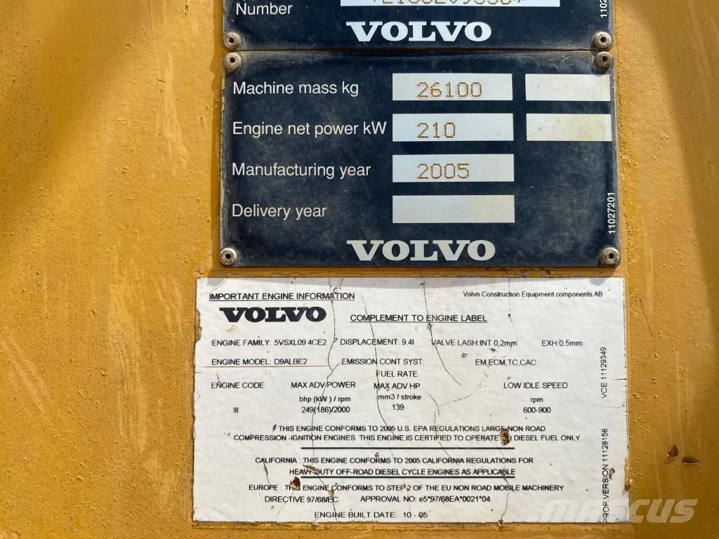 Volvo L 150 E 輪胎式裝載機