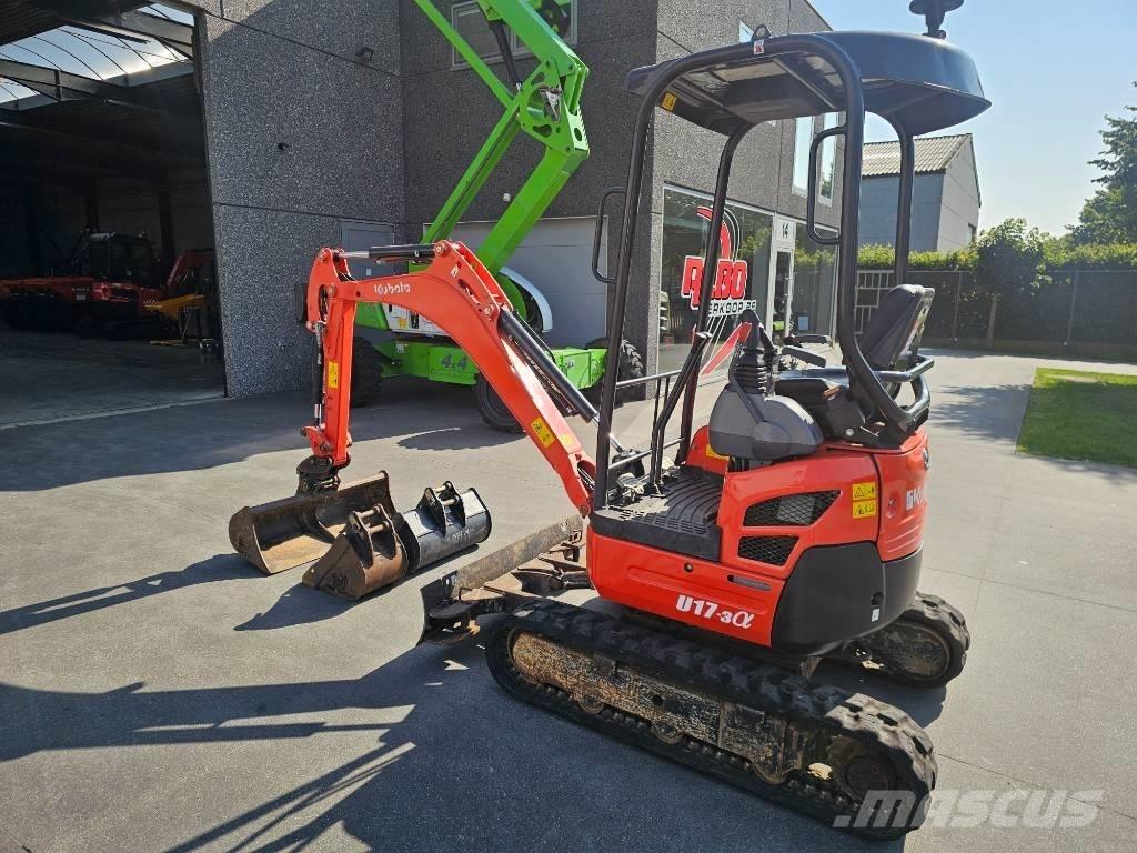 Kubota U 17-3 小型挖土機/掘鑿機<7t(小型挖掘機)