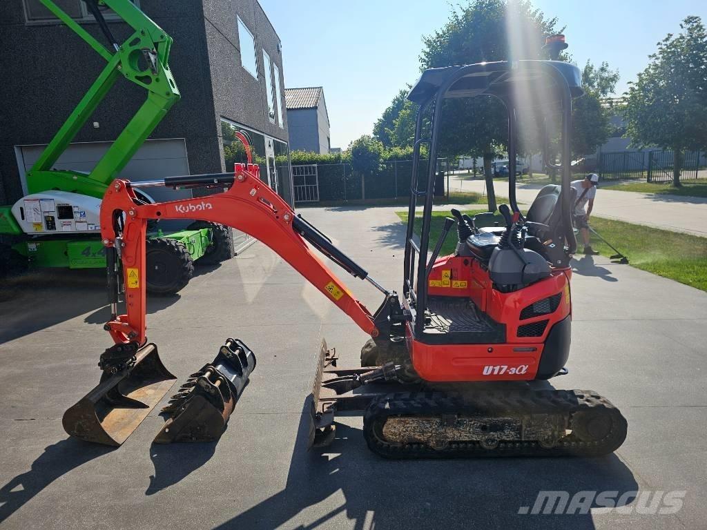 Kubota U 17-3 小型挖土機/掘鑿機<7t(小型挖掘機)