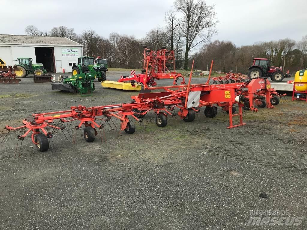 Kuhn GF 10601 TO 耙與翻草機