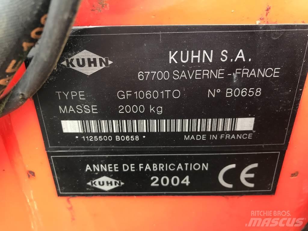 Kuhn GF 10601 TO 耙與翻草機