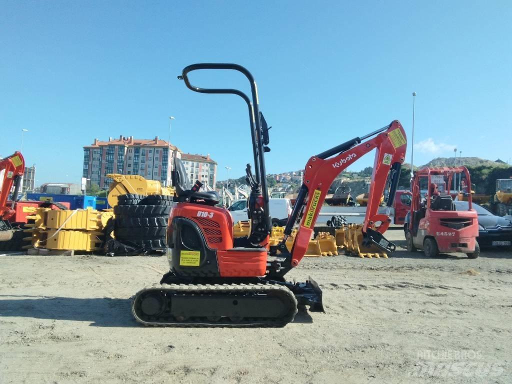 Kubota U 10-3 小型挖土機/掘鑿機<7t(小型挖掘機)