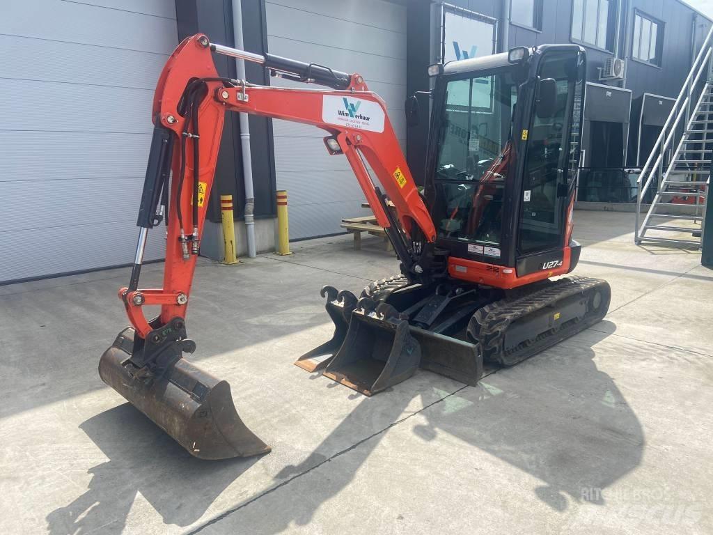 Kubota U 27-4 小型挖土機/掘鑿機<7t(小型挖掘機)