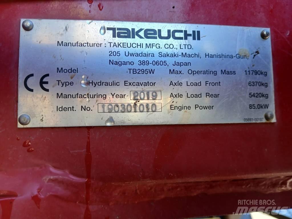 Takeuchi TB 295 W 旋轉式挖土機/掘鑿機/挖掘機
