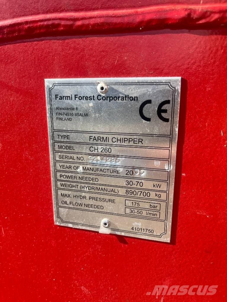 Farmi CH 260 碎木機