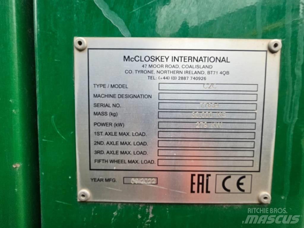 McCloskey C2C 移動式壓碎機