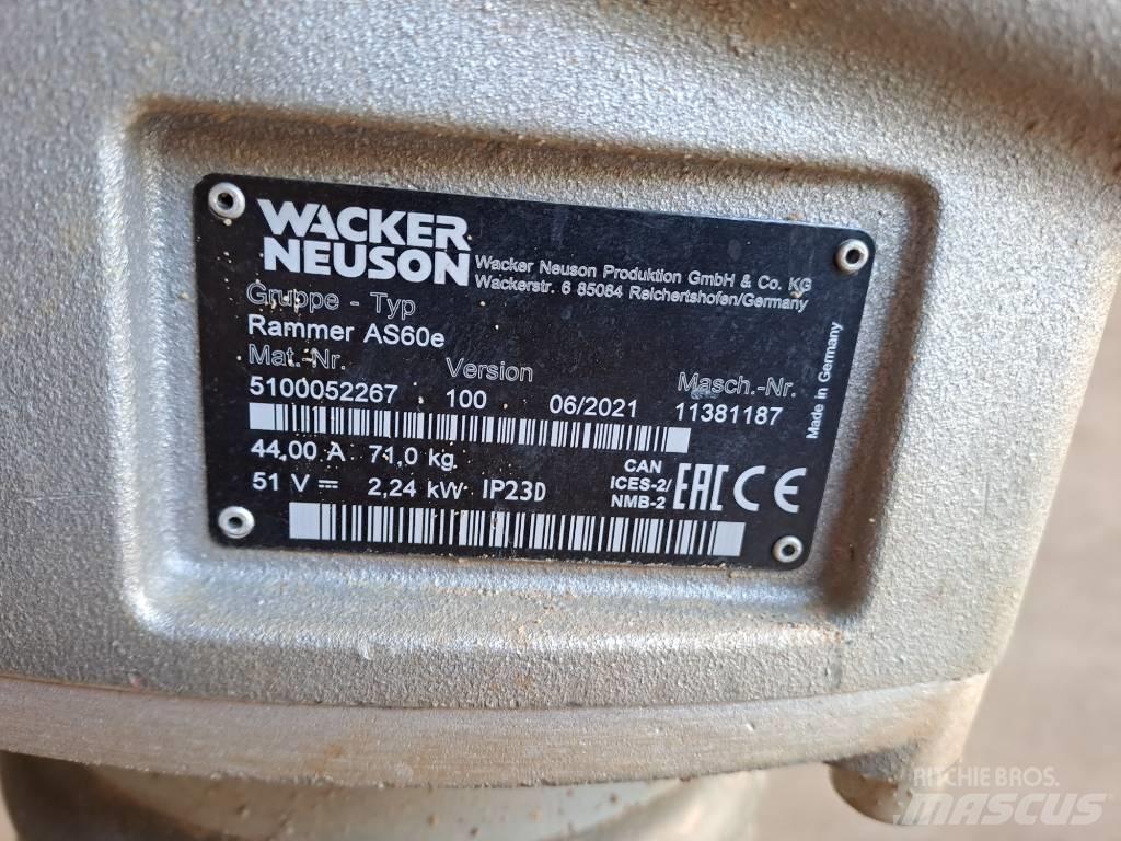 Wacker Neuson AS60e 砸道機/夯實機