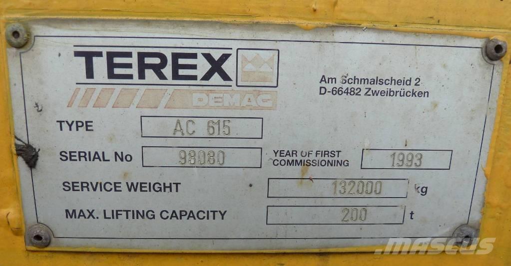 Demag AC 615 全路面起重機/吊車