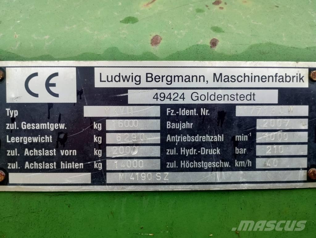 Bergmann M 4190 SZ 其他農業機械