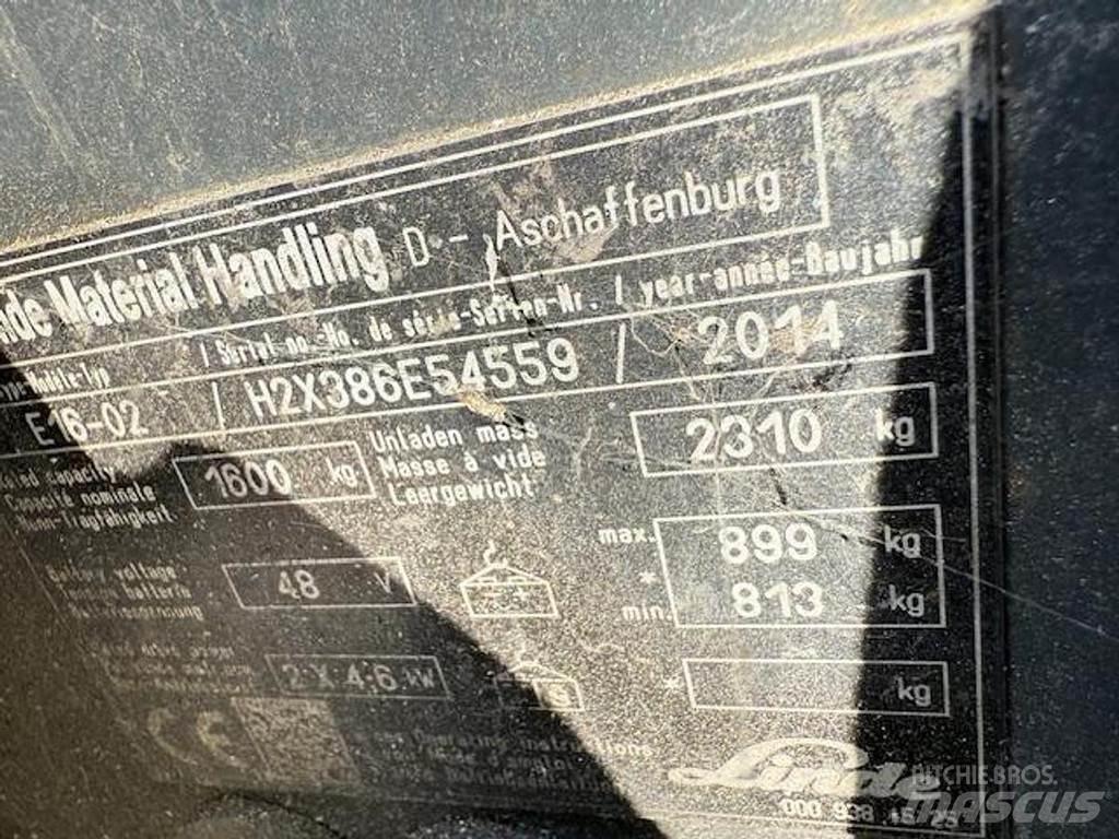 Linde E16-02 堆高機(叉車)-其他