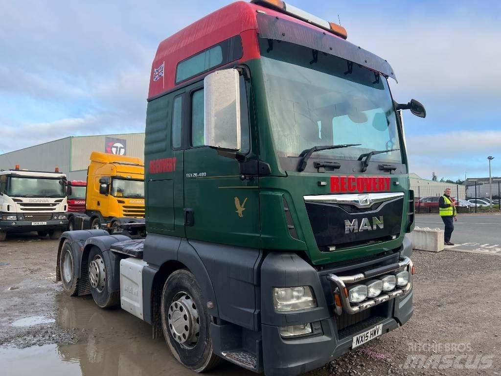 MAN TGX 26.480 曳引機組件
