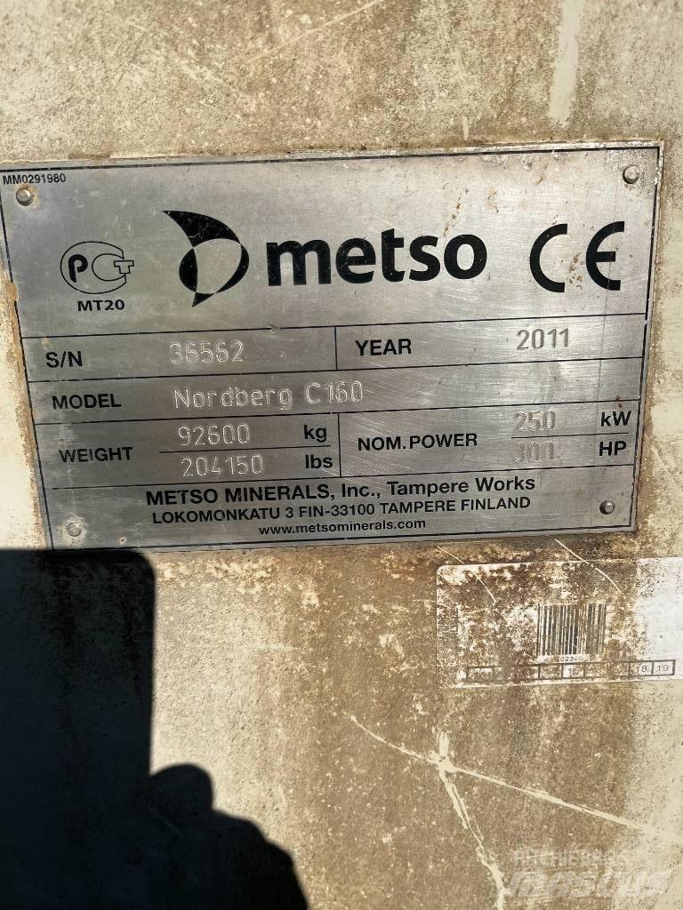 Metso C 160 破碎機