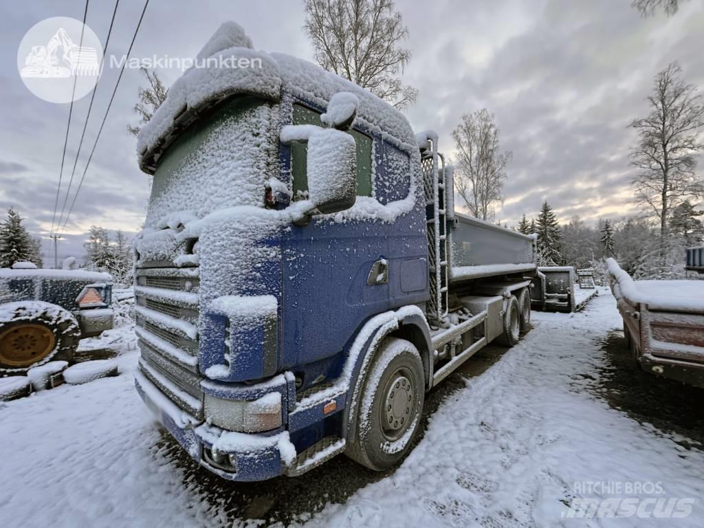 Scania R 124 GB 470 吊鉤式起重車