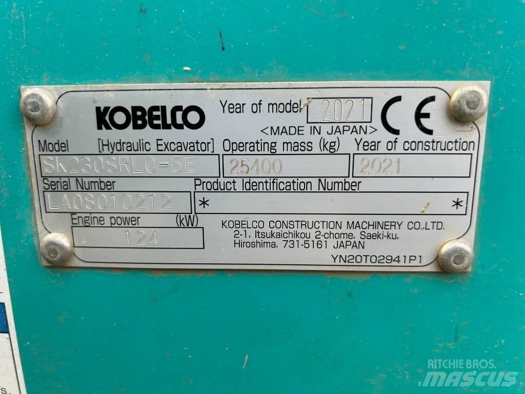 Kobelco SK 230 NLC-5 履帶式 挖土機/掘鑿機/挖掘機