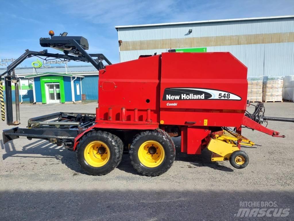 New Holland 548 圓型牧草打包機