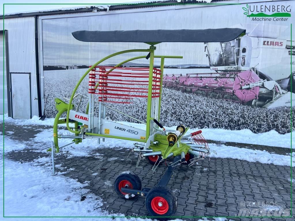CLAAS LINER 450 耙與翻草機