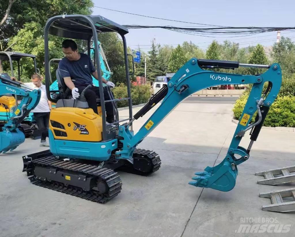 Kubota U 15 小型挖土機/掘鑿機<7t(小型挖掘機)