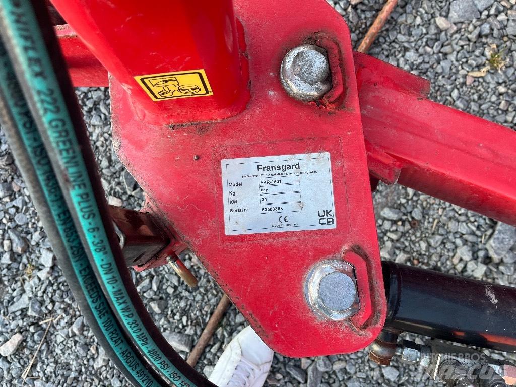 Fransgård FKR 1501 莖葉去葉機
