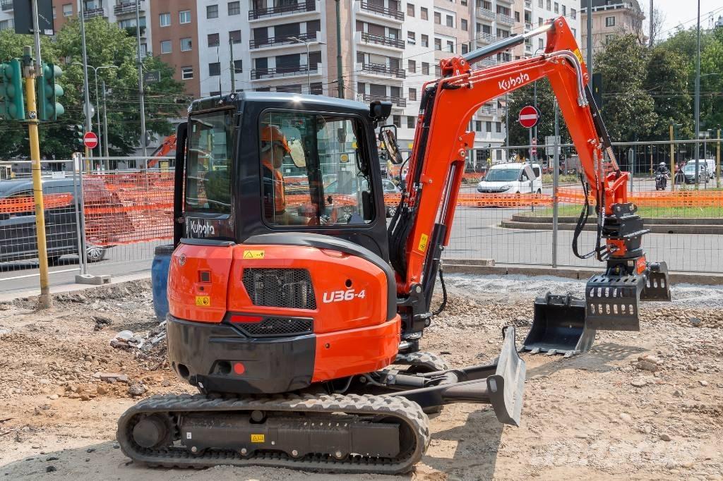 Kubota U36-4 小型挖土機/掘鑿機<7t(小型挖掘機)