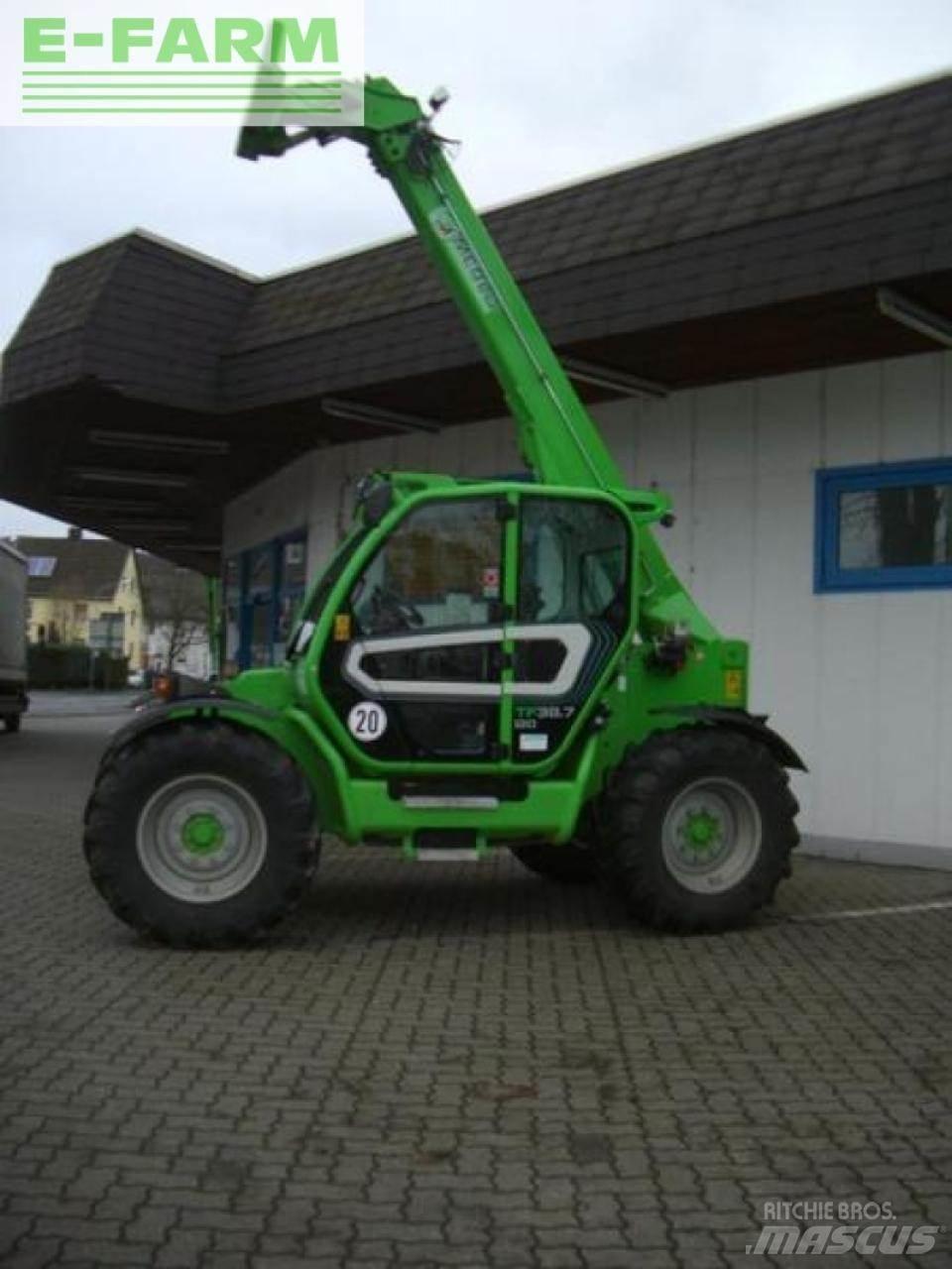 Merlo tf 38.7-120 農業用伸縮臂裝載機