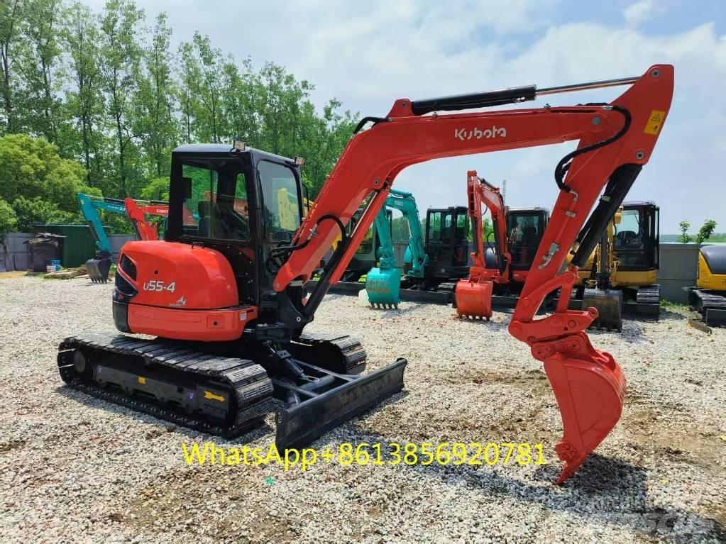 Kubota U 55-4 小型挖土機/掘鑿機<7t(小型挖掘機)